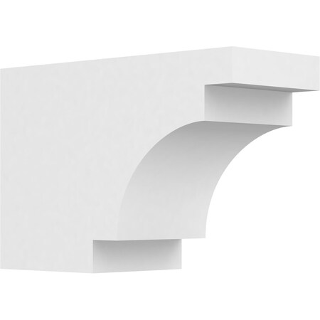Ekena Millwork Standard Mediterranean Architectural Grade PVC Rafter Tail, 5"W x 8"H X 12"L RFTP05X08X12MED